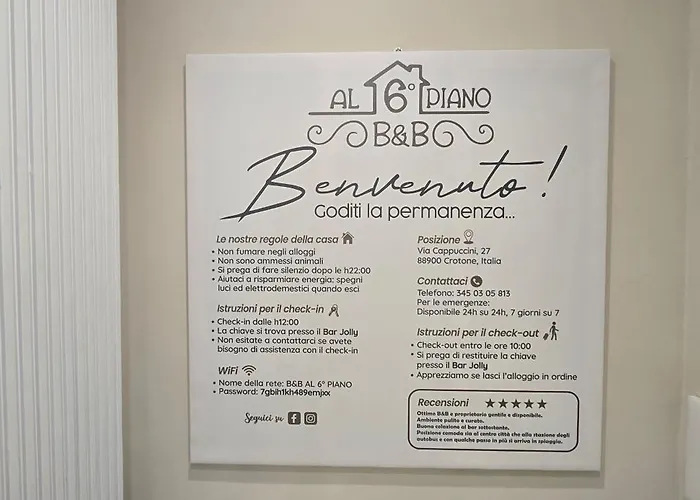 Al Sesto Piano Bed & Breakfast